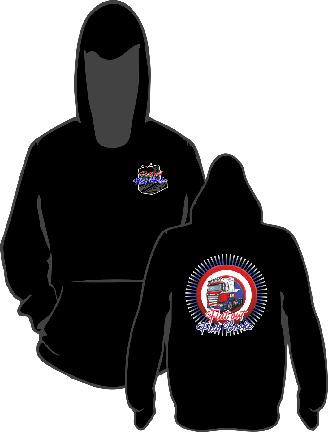 NEW Kids Truck Hoodie