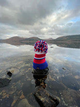 Load image into Gallery viewer, New BIG BOBBLE HAT BLUE
